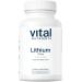 Vital Nutrients - 100 Elemental Lithium (Orotate) - Balanced Mood State Supplement - Supports Mental and Behavioral Health - 90 Vegetarian Capsules per Bottle - 20 mg