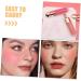 Mikinona 2pcs Hydrating Blush Cream Blush Blouses for Blendable Blush Soft Creamy Blush Cheek Liquid - Buy Online on GoSupps.com