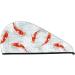 Super Absorbent Koi Fish Coral Velvet Microfiber Hair Towel Wrap for Women - Quick Dry Hair Cap for Long Curly & Thick Hair - Buy Online on GoSupps.com