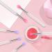 6pcs Silicone Lip Brushes Set - Classycoo Makeup Applicators for Lip Gloss Lipstick Cream & Liquid Lip Masks | Beauty Essential Tools - Buy Online on GoSupps.com