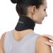 Neck -supported breakthrow with self -heating magnets and Tourmaline Adjustable neck bandage neck heating pillow for pain relief with stiff neck headache migraine rheumatoids and arthrosis black