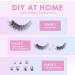 Poiuyoiu Clear Band Fluffy Lashes Kit with False Eyelashes Glue Bond and Remover Wispy Cat Eye Lashes 7 Pairs Fake Eyelashes Natural Look 3D Strip Lash Extensions Reusable Faux Mink Lashes M50-T - Buy Online on GoSupps.com