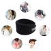 Healifty Memory Foam Neck Support Brace - One Size Black Cervical Collar - Buy Online on GoSupps.com