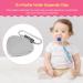 Qcwwy 10pcs Heart Shape Metal Pacifier Holders - Safe DIY Beads & Charm Accessories for Baby - Buy Online on GoSupps.com