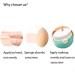 Sun Cream Applicator Kids Flat Top Foundation Brush Portable Blending Brush Set with Protective Caps and Silicone Makeup Brushes Cleaner for Travel - Buy Online on GoSupps.com