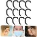 Aesthetic Corrector for Protruding Ears - 6 Pairs Baby Auricle Patch | Infant Ear Cuffs Earmuffs - Black 4.4x3.6x0.4cm - International Shipping - Buy Online on GoSupps.com