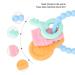 Shop Dark Blue Baby Bite Ring Bracelet | Silicone Relief Toy for Newborns - Portable & Safe - Buy Online on GoSupps.com