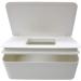 DEF Wipes Dispenser | Sealed Baby Wipes Case | Fresh & Flushable | Non-Slip | Ideal for Office, Kitchen, Washroom | White - Buy Online on GoSupps.com