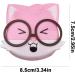 Fellflying Cartoon Animal Contact Lens Travel Case - Portable Squirrel Pink for Daily Use & Trips | Lens Care Products - Buy Online on GoSupps.com