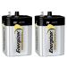 2 Pack Energizer Max 529 6V Lantern Battery