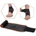 Milageto Supportive Foot Brace for Ankle Injuries - High Quality Durable Material - Orange Color - International Shipping Available - Buy Online on GoSupps.com