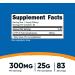 Nutricost 5-HTP Powder 25 Grams - 300mg Per Serving, Gluten-Free & Non-GMO | Pure 5-HTP - Buy Online on GoSupps.com