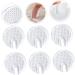 VALICLUD Gel Metatarsal Pads - 15 Pairs Transparent Adhesive Flip-Flop Sandal Inserts - Cushioned Toe Protectors & Shoe Guards for Ultimate Comfort - Buy Online on GoSupps.com