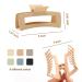 6 Pack XL Hair Claw Clips - 5 Inch Rectangular Claw Clip for Long Thick Hair - Strong Hold Non-slip - Hair Styling Accessories for Women - Gifts - Buy Online on GoSupps.com