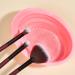 Makeup Brush Cleaner Scrubber with Suction Cup - Portable Washing Tool for Makeup Brushes (Pink) - Buy Online on GoSupps.com