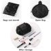 Portable Waterproof Cultural Bags - Oxford Cloth Cosmetic Storage for Men & Women | Black Makeup Organizer - Buy Online on GoSupps.com