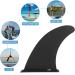 Inflatable Paddle Boards Surf Fins - 9in Plastic SUP Fin for Stand Up Paddle Board, Canoes, Surfboards | Surf Water Wave Accessory - Buy Online on GoSupps.com