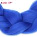 6 Packs Eunice Jumbo Hair Extensions - Blue Kanekalon Kunsthaar for Crochet Box Braids - 100 cm 165g Each - Buy Online on GoSupps.com