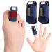 Toe Splint Toe Straightener 1 Pair Hammer Toe Straightener Corrector with Adjustable Strap Big Toe Brace Finger Splint Toe Support Wraps for Hammer Toe Bent Toe Claw Toe Crooked Toe Pain Relief