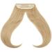 One Piece Bang Fringe Clip In Two Sides Hair Extensions Bang Cute Hairpiece Straight Invisible Women Beauty - Ash Blonde - Buy Online on GoSupps.com