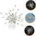 Housoutil Hair Comb Prom Headpiece Rhinestone Headband Bridal Tiara Wedding Hair Wedding Headband Prom Headband Diamond Headpiece Wedding Tiara Accessories Horse Eye Bride Alloy - Buy Online on GoSupps.com