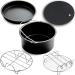 JECOMPRIS Air Fryer Accessories Air Cooker 1pc Accessories Pizza Plate Cake Pan Lining Air Fryer Oven Air Fryer Fryer Basket - Buy Online on GoSupps.com