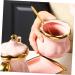 Zerodeko 1 Set Seasoning Jar Set Terrarium Fogger Seasoning Storage Jar Ceramic Seasoning Dish Holder Condiment Jars Salt Shaker Sugar Condiment Jar Stainless Steel Condiment Bottle Nordic 22.5X14CM Pink - Buy Online on GoSupps.com