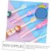 Mikinona 4-Piece Children's Cartoon Toothbrush Travel Case | Kids Toothbrush Travel Set | Ideal for Home & Travel - Buy Online on GoSupps.com