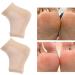 budiniao 1 Set Gel Heel Socks Cool Protective Unisex Comfortable Beauty Hosiery Spa Experience Adjustable Ankle Kit Support Sports Night Mesh Skin Tone - Buy Online on GoSupps.com