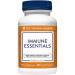 The Vitamin Shoppe Immune Essentials - Vitamin C Vitamin D3 Zinc & Sambucus Elderberry Extract (60 Capsules)