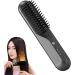 Hot Comb Straightener | 3 Temps Anti-Scald Hair Straightening Brush for Fine & Frizzy Hair | Ion Flat Iron Comb with 3D Comb Tooth - International Shipping Available - Buy Online on GoSupps.com
