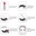 Uraqt 3D False Eyelashes - 5 Pairs of Natural Thick Fluffy Eyelashes for Stunning Eye Makeup - Curl & Length | Black (52) - Buy Online on GoSupps.com