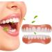 MXRFACTORY Fake Teeth - Comfortable Lower Veneers for Adults | Temporary Press-On Cosmetic Whitening Dental Solution for Men & Women - 6 Pairs - Buy Online on GoSupps.com