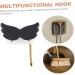 Cabilock Mop Clip Hook & Broom Holder | No-Punch Wall Organizer for Mops & Brooms - Space-Saving Storage Racks - Buy Online on GoSupps.com