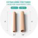 Welnove Toe Sleeve Protector Tubes with Gel for Bunion, Callus, Corn, Blister, Hammer Toe - 6 Pack (3 Large, 3 Small) - Buy Online on GoSupps.com