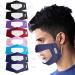 Ruitotp 10PC adult protectors clearly window visible expression for the deaf and difficult to be heard for women men unit size multicolor