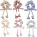 amangul Classical Hair Scrunchies Morning Glory Flower Hair Elastics Ties Ropes Soft Cloth Ponytail Holders for Children(5) - Buy Online on GoSupps.com