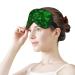 Green Raster Symbols Playing Cards Sleep Mask - Adjustable Strap, Blocks Light, Ideal for Travel - Men and Women - Buy Online on GoSupps.com