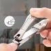 SVAASA Nail Clippers Anti Splash Nail Clippers Stainless Steel Fingernail Toenail Scissor Pedicure Manicure Cutting Trimmer Nippers - Buy Online on GoSupps.com