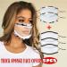 Dittodom Breathable Reusable Washable Headscarf with Transparent Window - 5 Pack for Adults | International Shipping Available - Buy Online on GoSupps.com