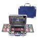 Zmile Cosmetics Traveller Blue Blue Cosmetic Carrier Vegan Cosmetics with make -up - make -up set for on the go for traveling and giving away