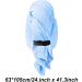 Premium Microfiber Hair Wrap Towel - Quick Dry Soft & Absorbent Turban for Long Thick Curly Hair - Elastic Strap Washable Soft Blue - Buy Online on GoSupps.com