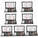MAGICLULU 7 Sets Eyebrow Powder Set Eyebrow Brush Lit Ow f Kit Eyebrow Kit Lady Cosmetic Make up Miss Makeup