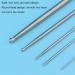 Snake Probe Tool 6 Pcs Snake Probe Kit Stainless Steel Round Head Anti Allergy Reptiles Snake Sexing Probe - Buy Online on GoSupps.com