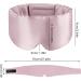 Breathable Silk Eye Mask - Adjustable Comfortable Sleep Mask with Headband - Soft Eye Sleeping Tool in Pink - Buy Online on GoSupps.com