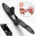 Adknic Nail Clips for Men - Large Professional Stainless Steel Nail Clipper with Container | No Mess Nail Cutter & Fingernail Care (Black) - Buy Online on GoSupps.com