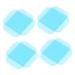 Fomiyes 12th replacement gelpads Fitness Matte Fitness Pads Muscle Trainer Hydrogel FitNespad Gelpads for abdominal stimulators Gelpads for Bollenoner Intelligent Gel-Pad Belly pads