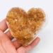 1pc 70mm-80mm Natural Rough Citrine Cluster Heart with Shiny - Buy Online on GoSupps.com