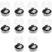 10 Pairs Halloween Vampire Dentures with Luminous Flexible Without Hurting Teeth Personality Fashion Resin Tooth 1.7cm / 0.7in - Buy Online on GoSupps.com