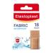 Elastoplast 18 Waterproof Fabric Plaster Strips (18 Pieces) Large Pack of Fabric Plasters Breathable Plasters Plasters Waterproof 18 Count (Pack of 1)